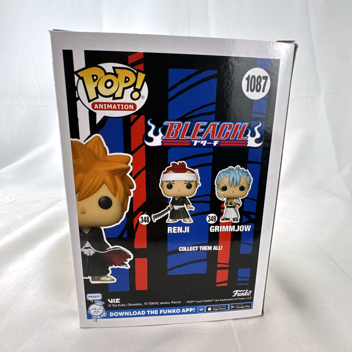 Funko Pop Bleach Ichigo Kurosaki #1087 AAA Anime Exclusive vinyl figure in original box