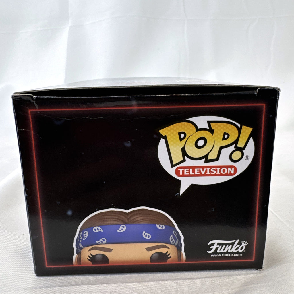 Funko Pop Stranger Things Eleven #1780 vinyl figure in original packaging featuring her blue paisley bandana training outfit