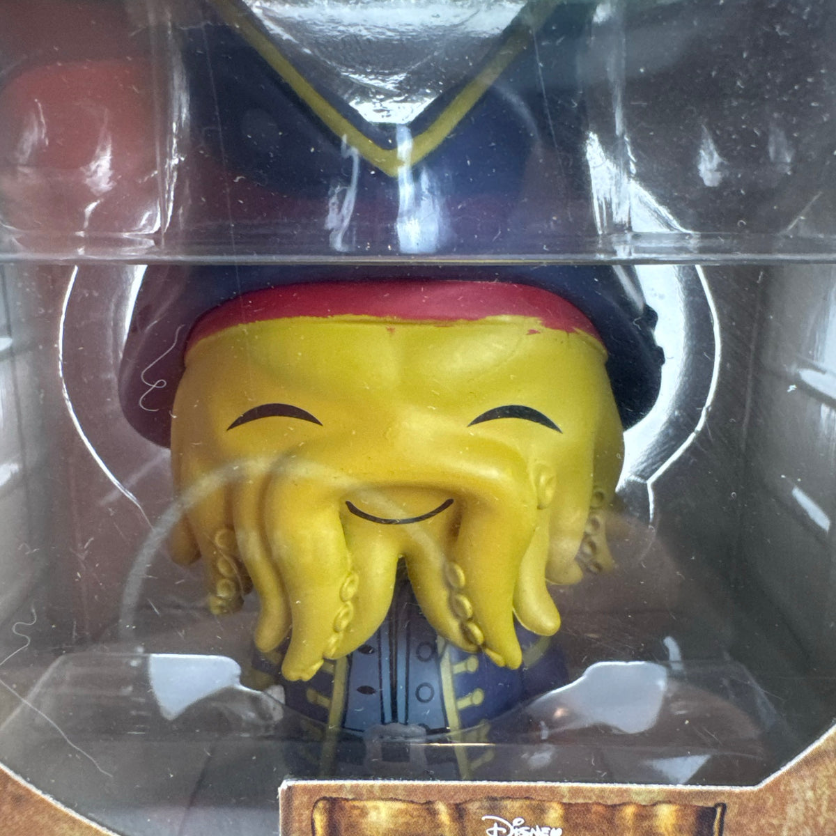 Funko Dorbz Davy Jones vinyl figure number 203 from Disney Pirates of the Caribbean in original worn box.