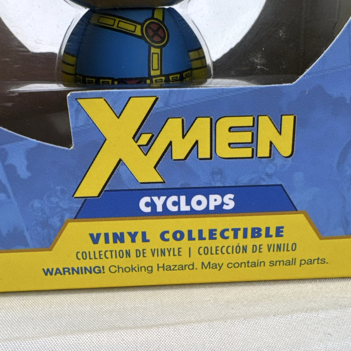 Funko Dorbz Marvel X-Men Cyclops #213 vinyl figure in yellow and blue costume