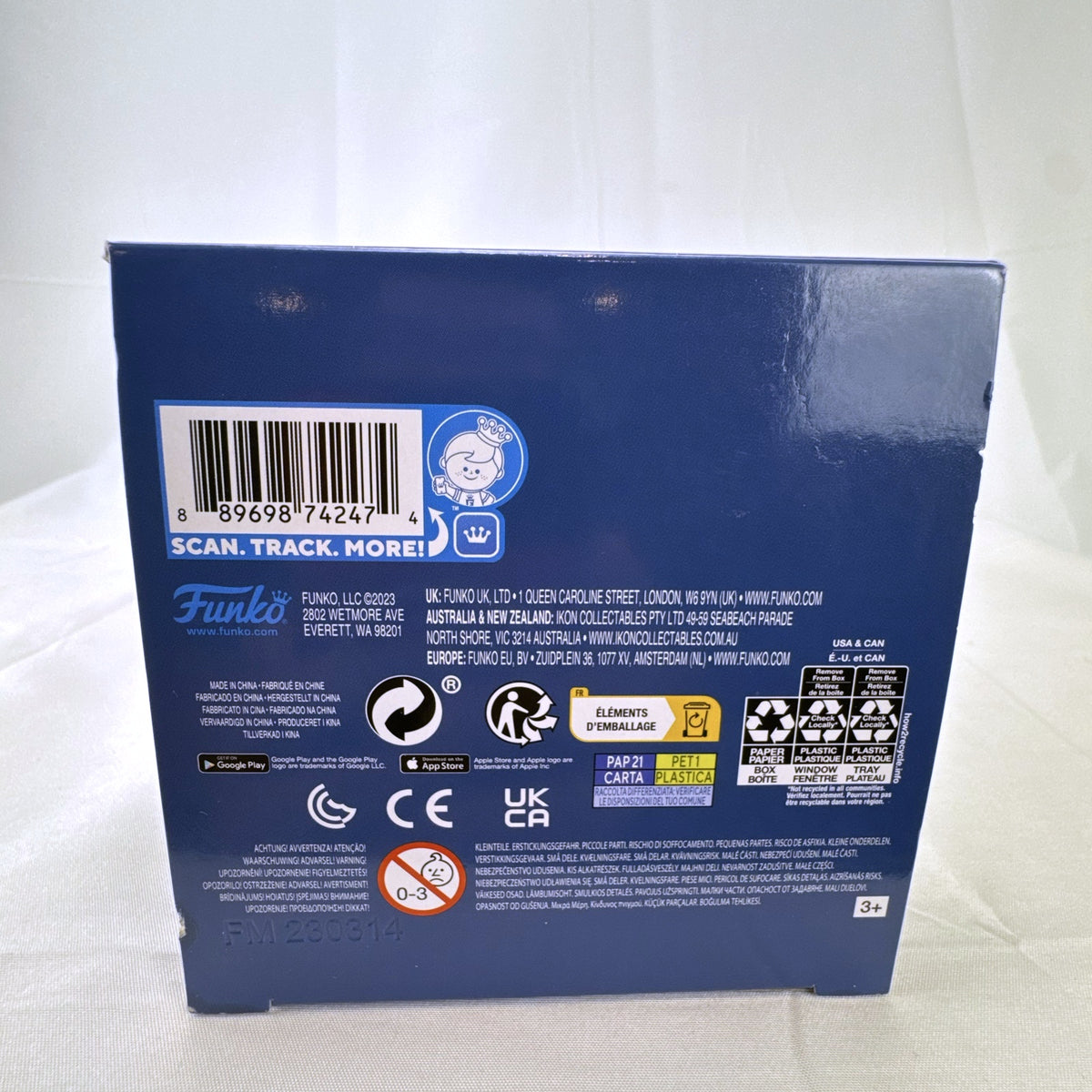 Funko Freddy Funko with Proto Wacky Wobbler bobblehead figure in original packaging Fun on the Run exclusive