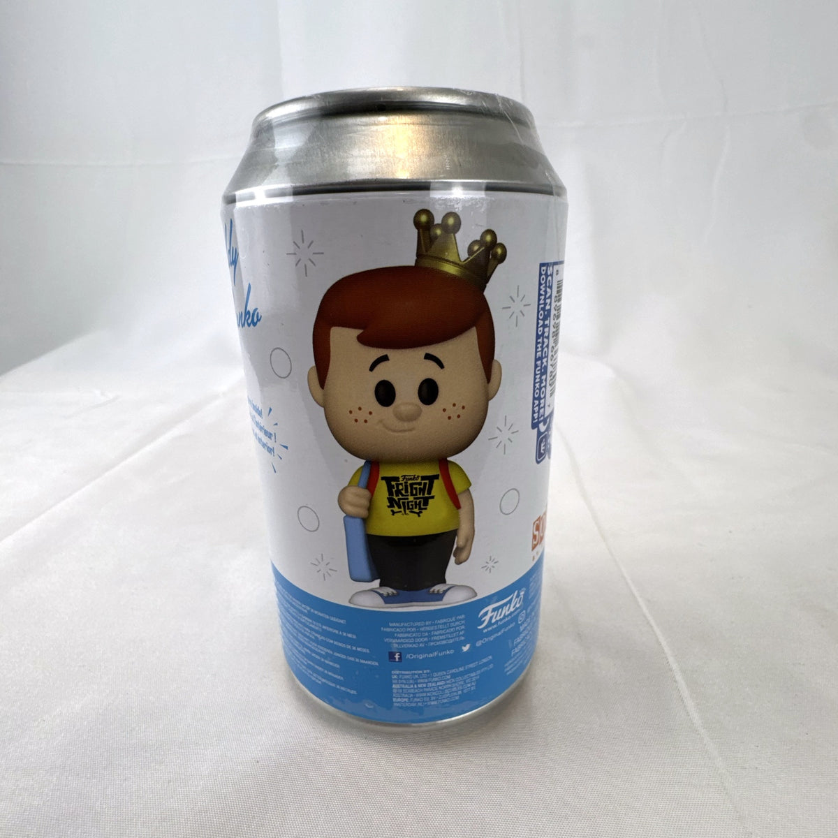 Sealed Funko Vinyl Soda Freddy Funko 2022 Fright Night Halloween exclusive collectible can limited edition of 5000