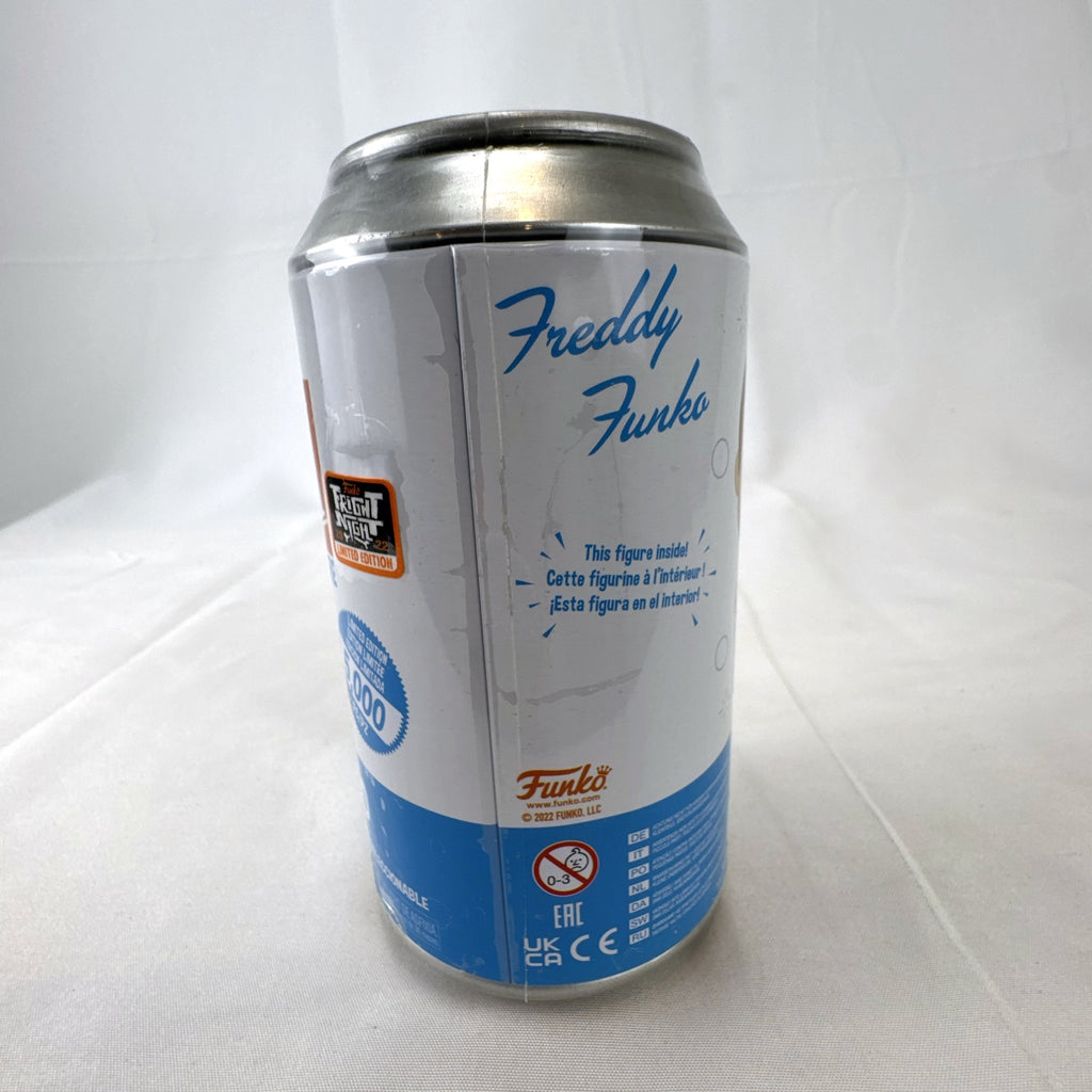 Sealed Funko Vinyl Soda Freddy Funko 2022 Fright Night Halloween exclusive collectible can limited edition of 5000