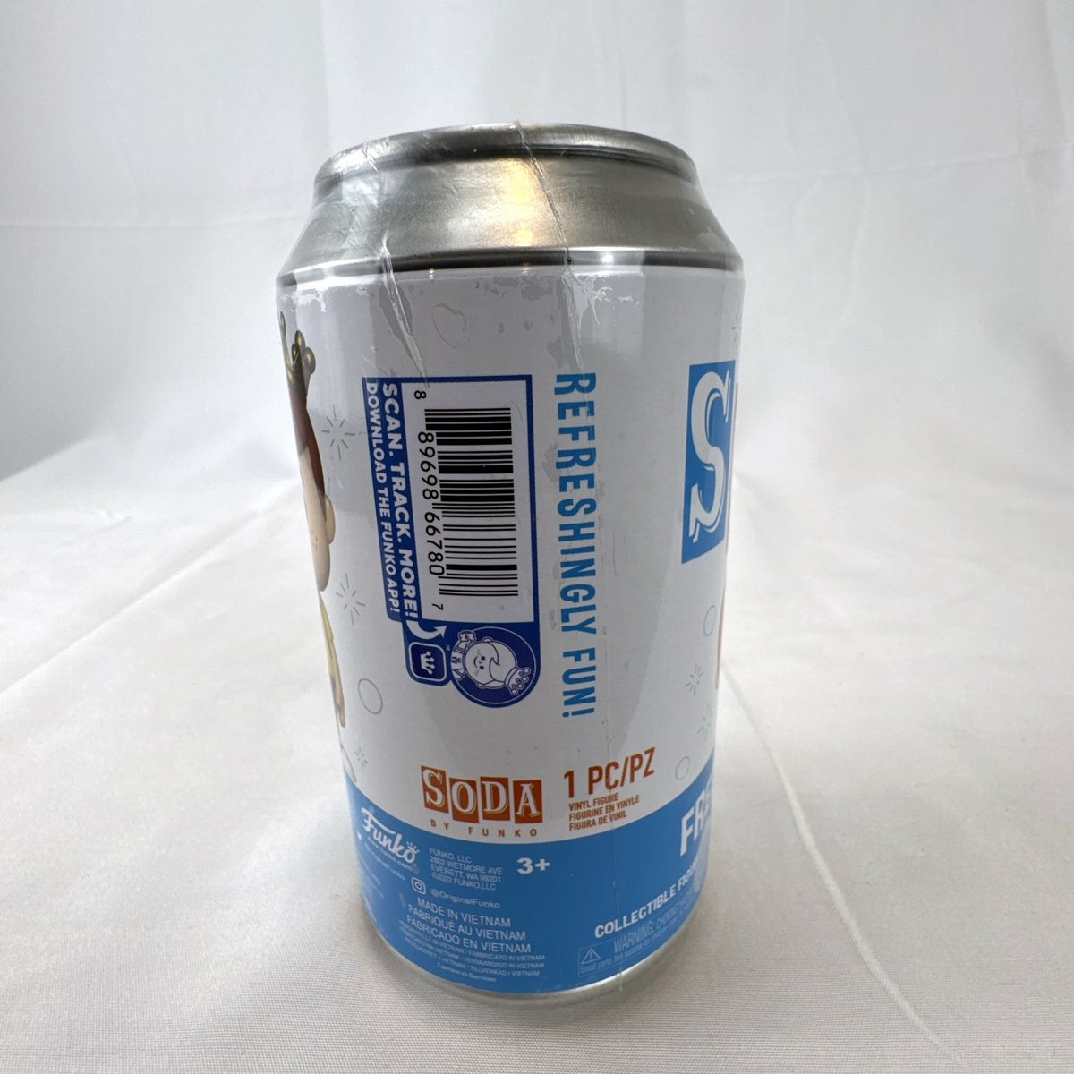 Sealed Funko Vinyl Soda Freddy Funko 2022 Fright Night Halloween exclusive collectible can limited edition of 5000