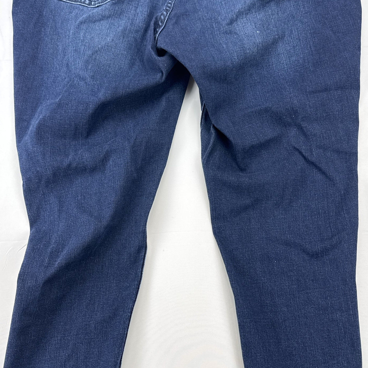 Lane Bryant Venezia women's plus size 24 dark wash skinny jeans with distressed details