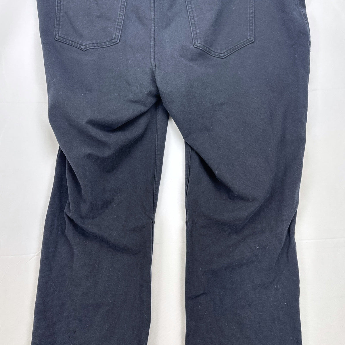 Lane Bryant women's plus size 22 black straight leg stretch cotton pants
