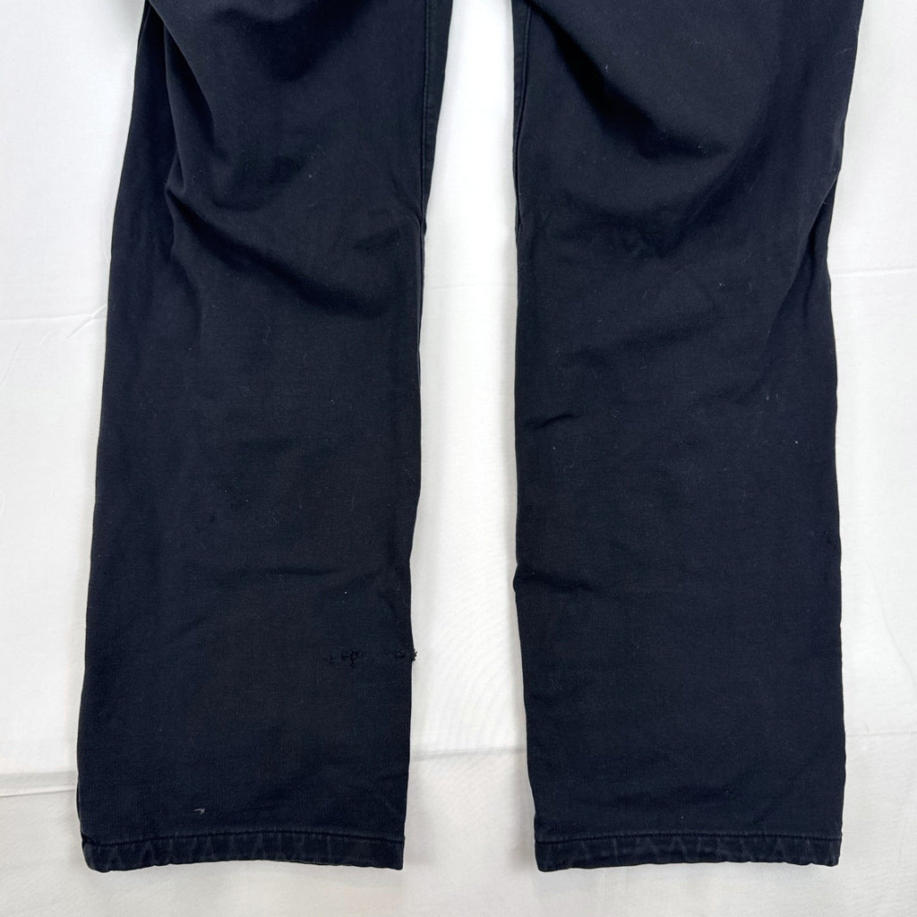 Lane Bryant women's plus size 22 black straight leg stretch cotton pants