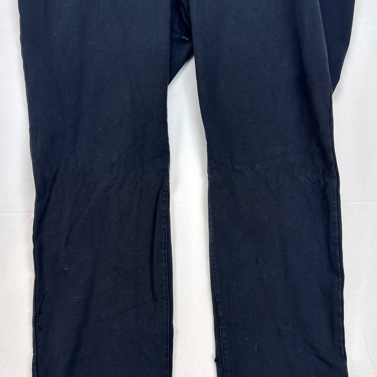 Lane Bryant women's plus size 22 black straight leg stretch cotton pants