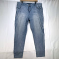 Lane Bryant Venezia women's plus size 24 light wash stretch skinny jeans