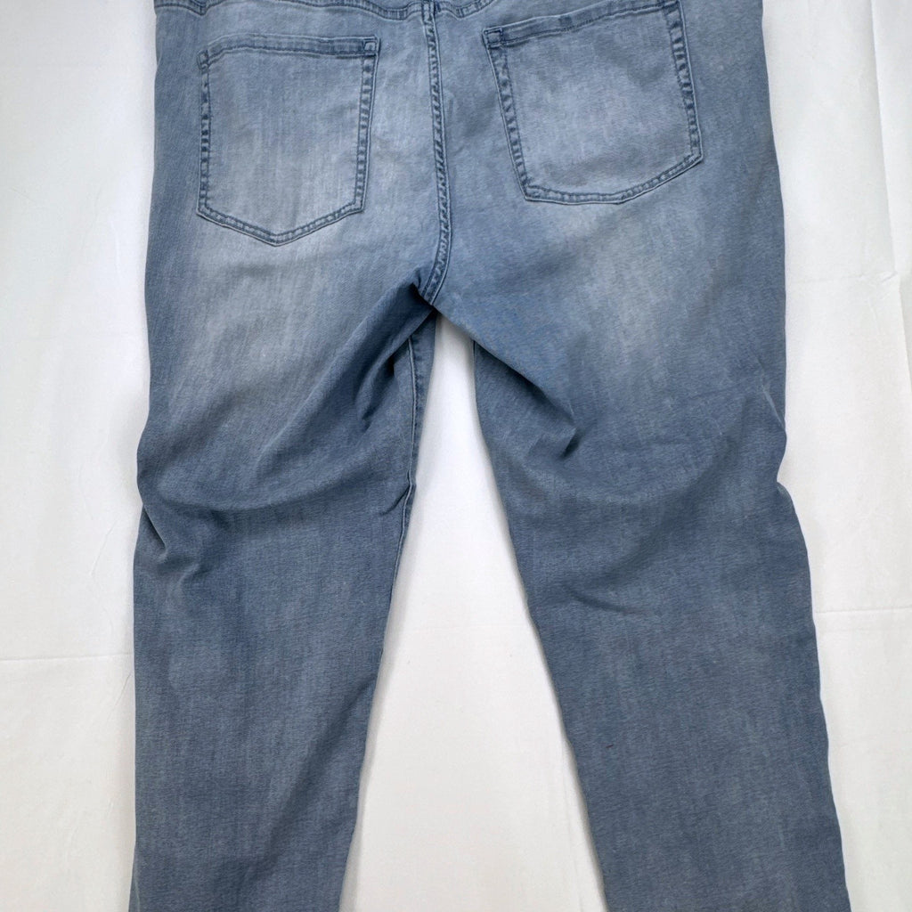Lane Bryant Venezia women's plus size 24 light wash stretch skinny jeans