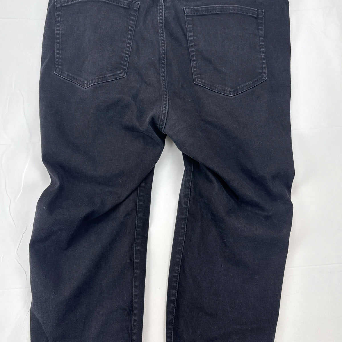 Lane Bryant women's plus size 24 straight leg black stretch denim jeans