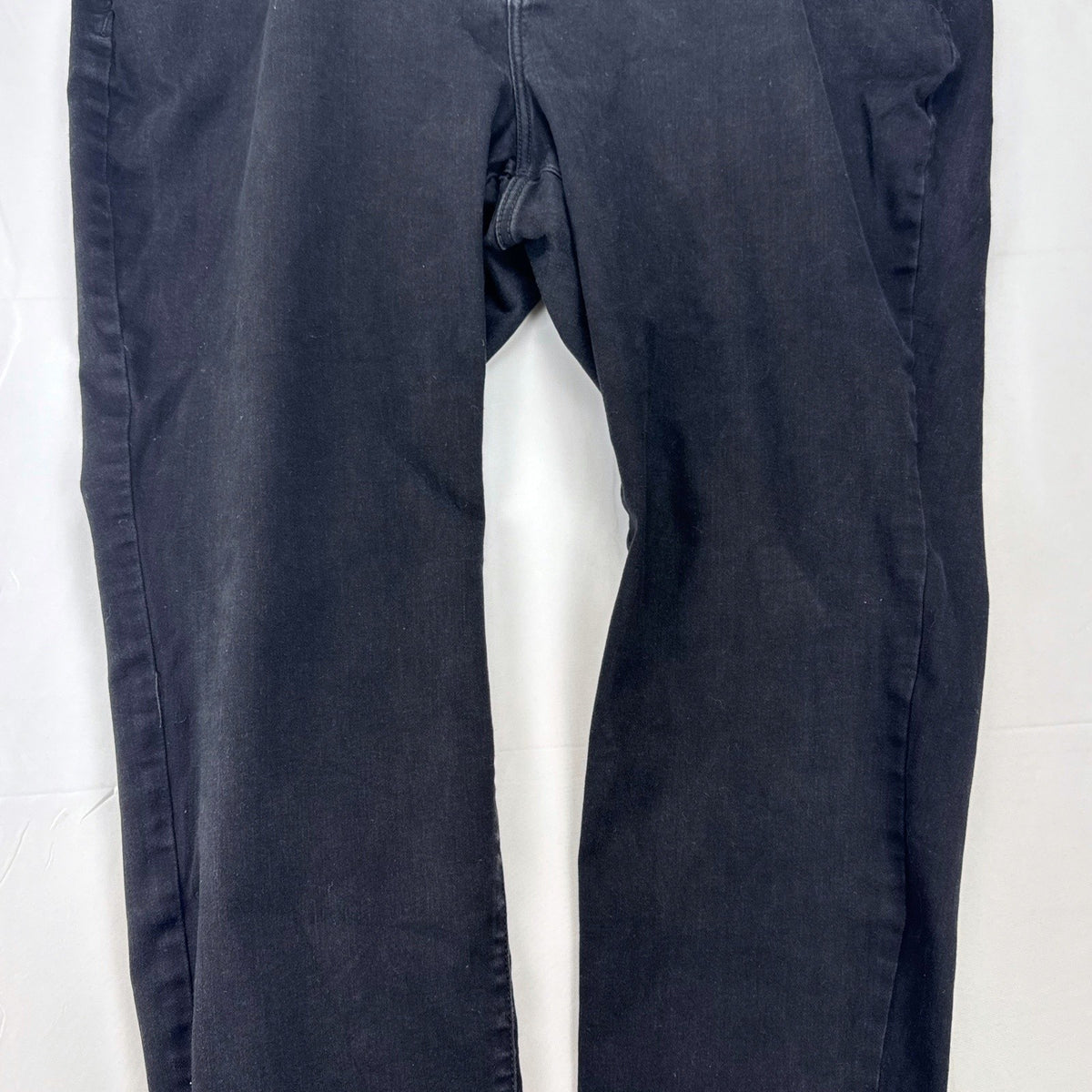 Lane Bryant women's plus size 24 straight leg black stretch denim jeans