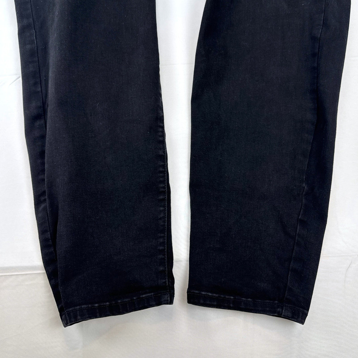Lane Bryant women's plus size 24 straight leg black stretch denim jeans