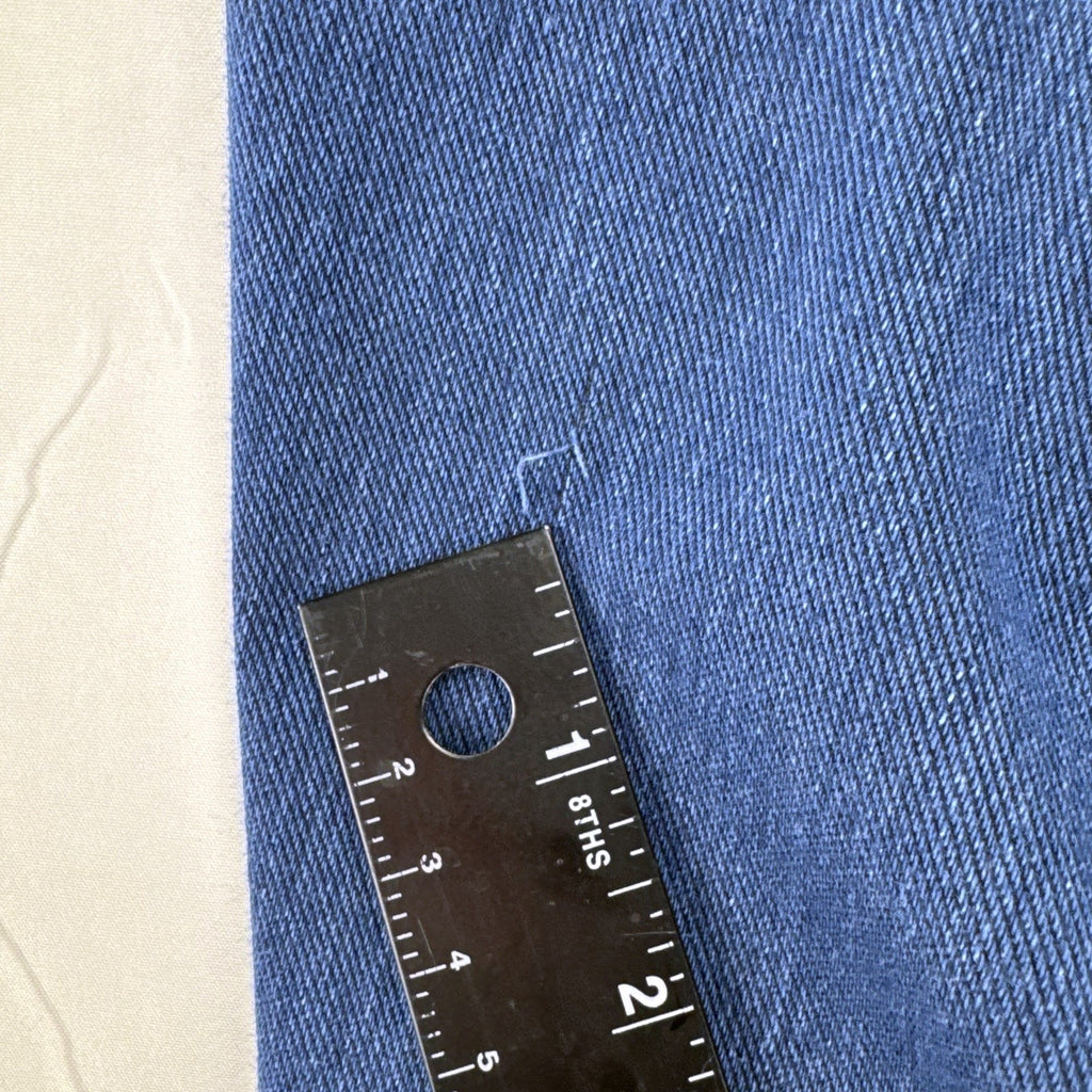 Unbranded women's plus size 3XL stretch denim pull-on jeggings in medium blue wash with elastic waist