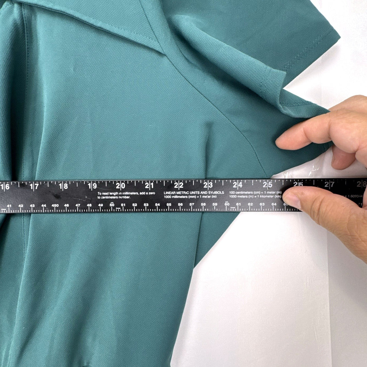 Lane Bryant plus size 24 dark green crepe wide-leg jumpsuit with front cutout and tie belt