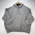 Champs Sports men's heather gray thermal-lined pullover fleece hoodie in size 3XL.