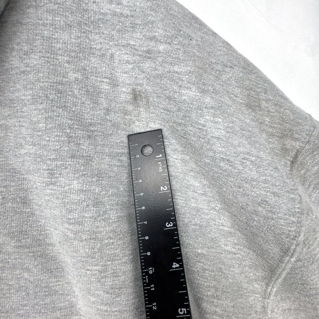 Champs Sports men's heather gray thermal-lined pullover fleece hoodie in size 3XL.