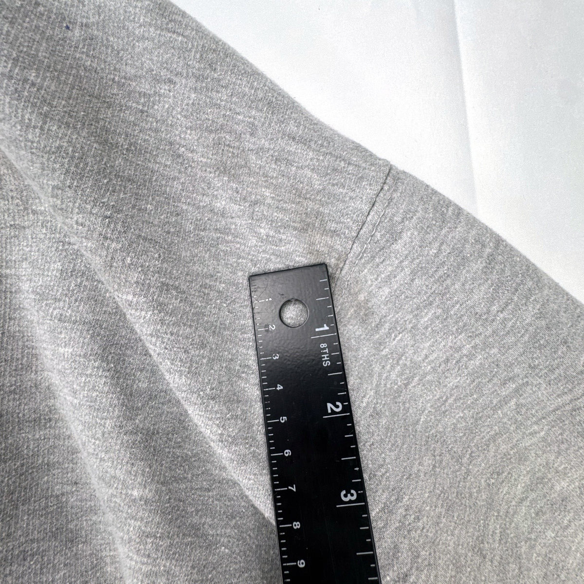 Champs Sports men's heather gray thermal-lined pullover fleece hoodie in size 3XL.