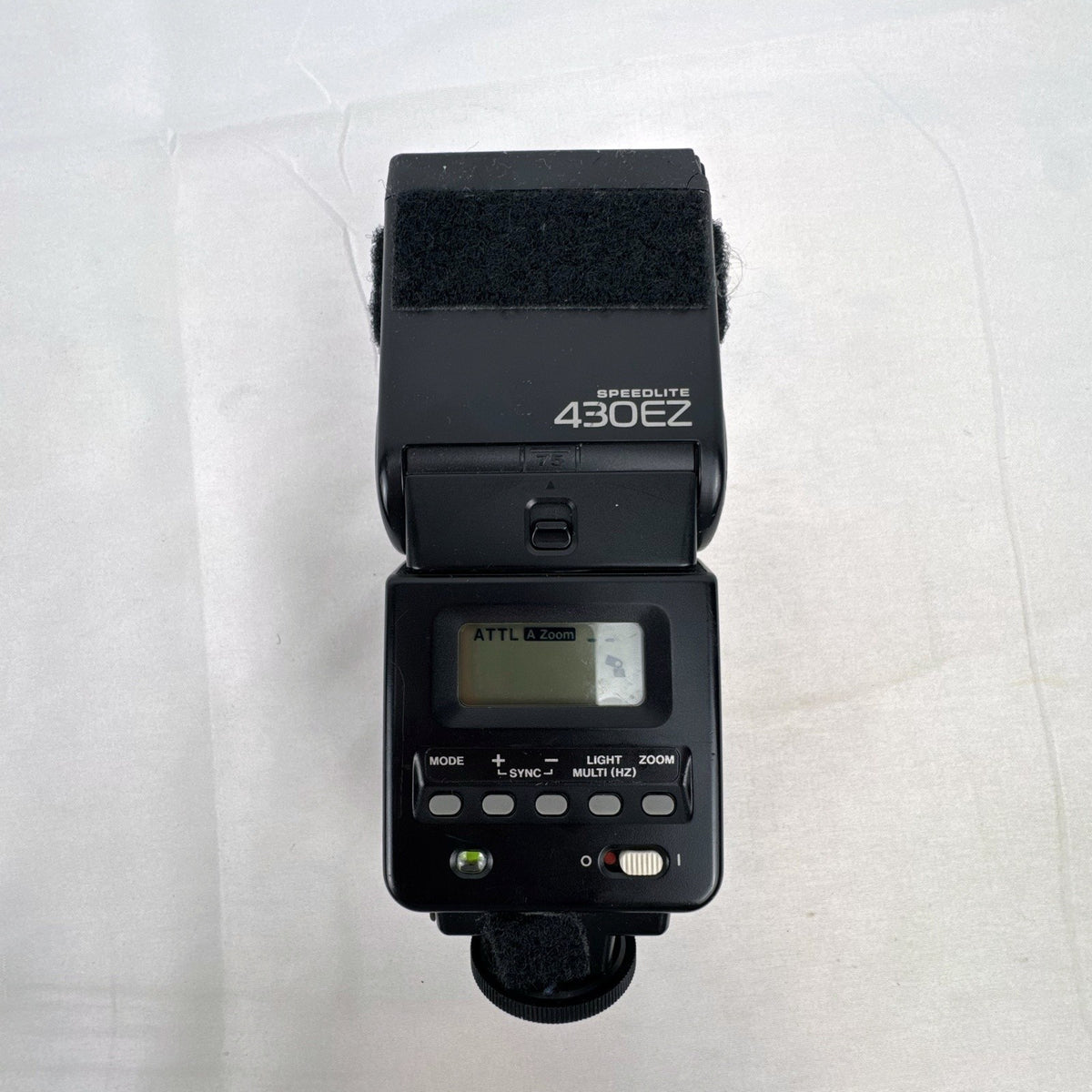 Canon Speedlite 430EZ shoe mount flash with tilt and swivel head for EOS film cameras