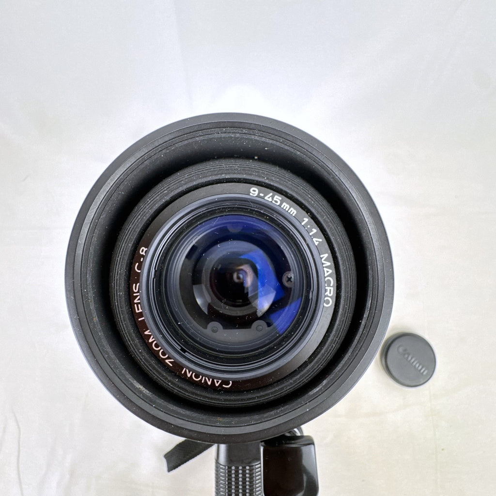 Canon Canosound 514XL-S Super 8 movie camera with zoom lens and black leatherette finish