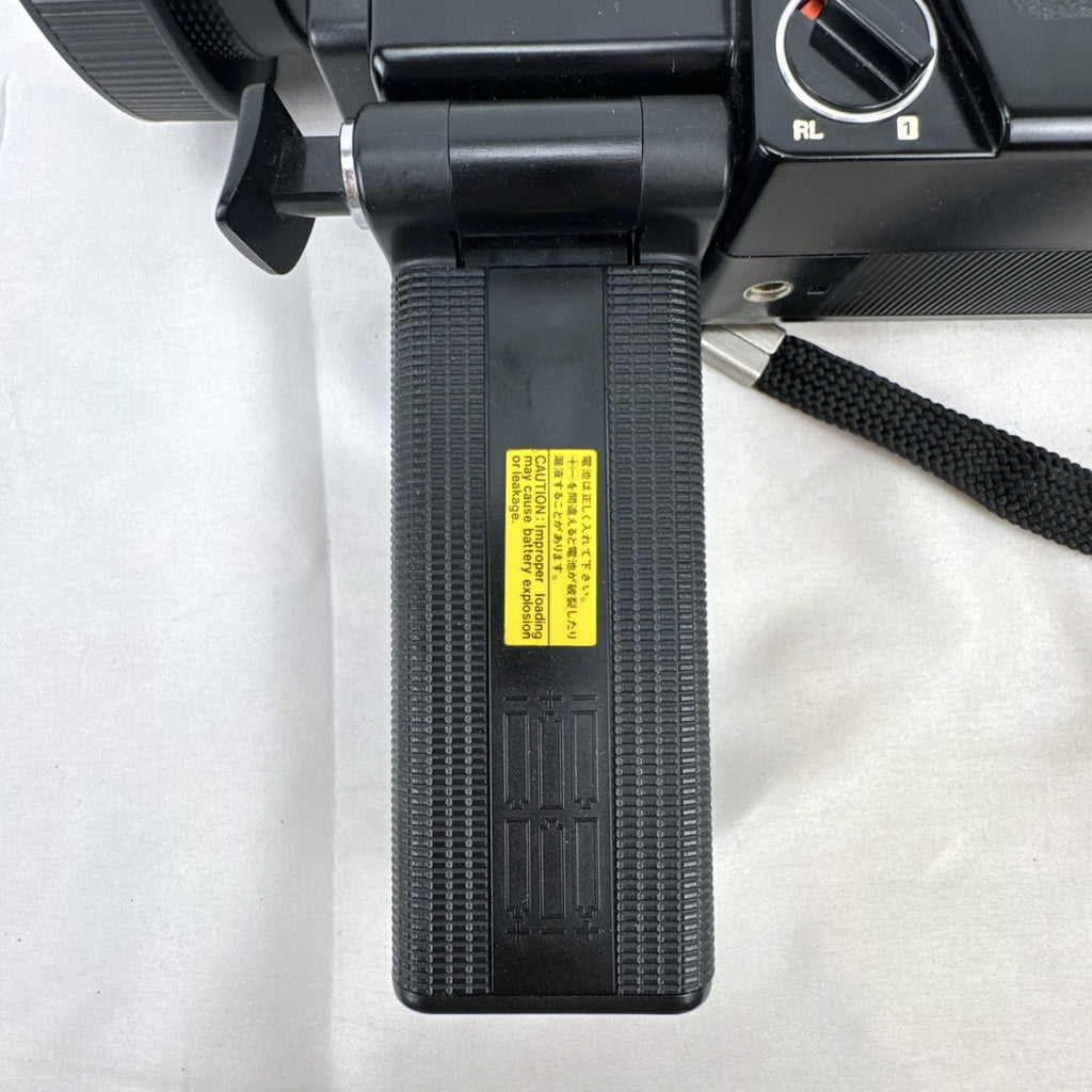 Canon Canosound 514XL-S Super 8 movie camera with zoom lens and black leatherette finish
