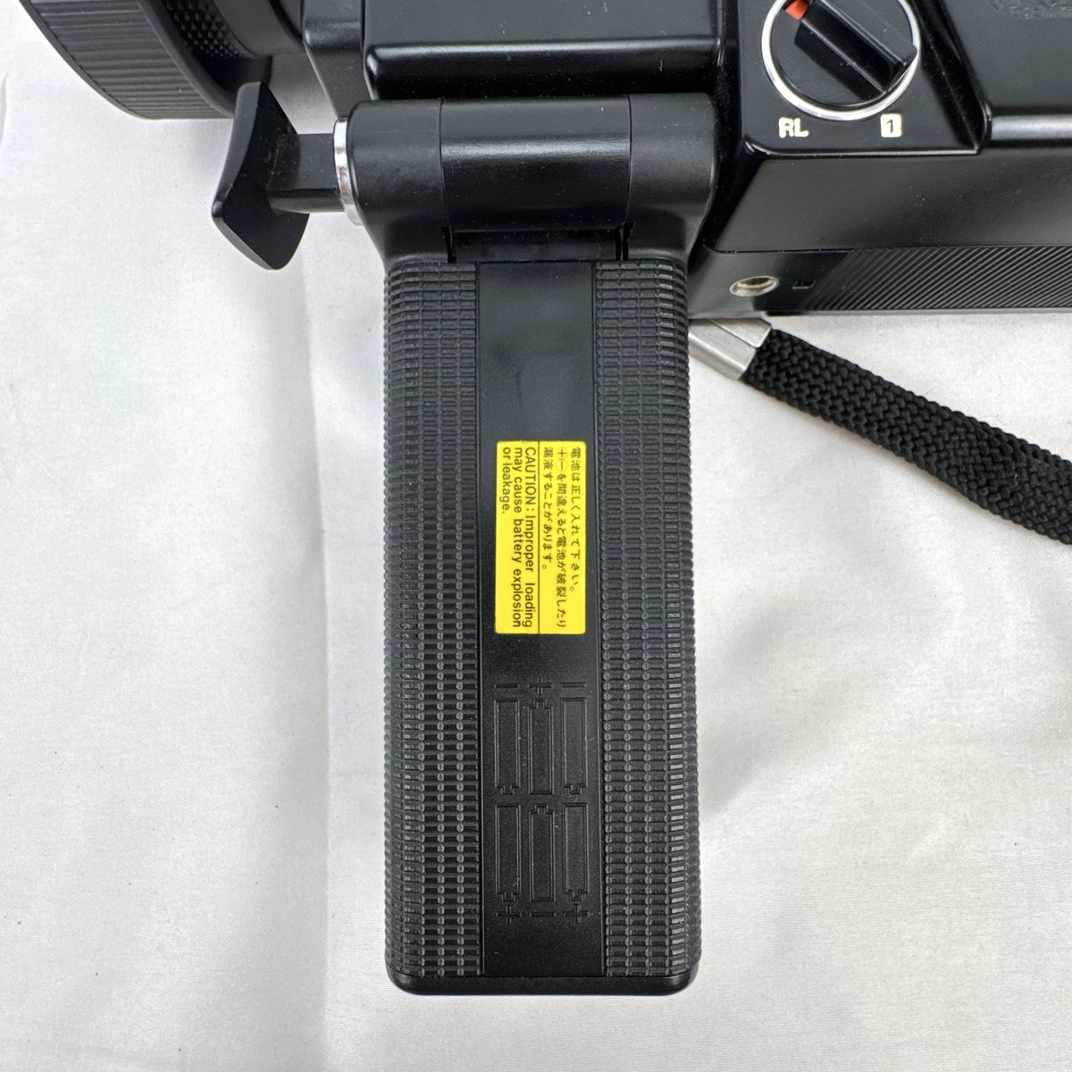 Canon Canosound 514XL-S Super 8 movie camera with zoom lens and black leatherette finish