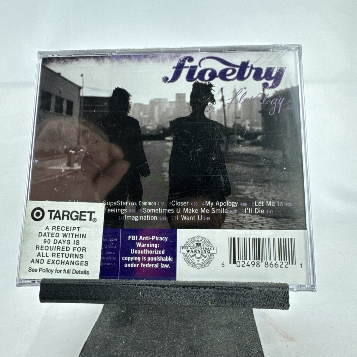 Floetry Flo'Ology 2005 CD album brand new in factory shrinkwrap with hype sticker
