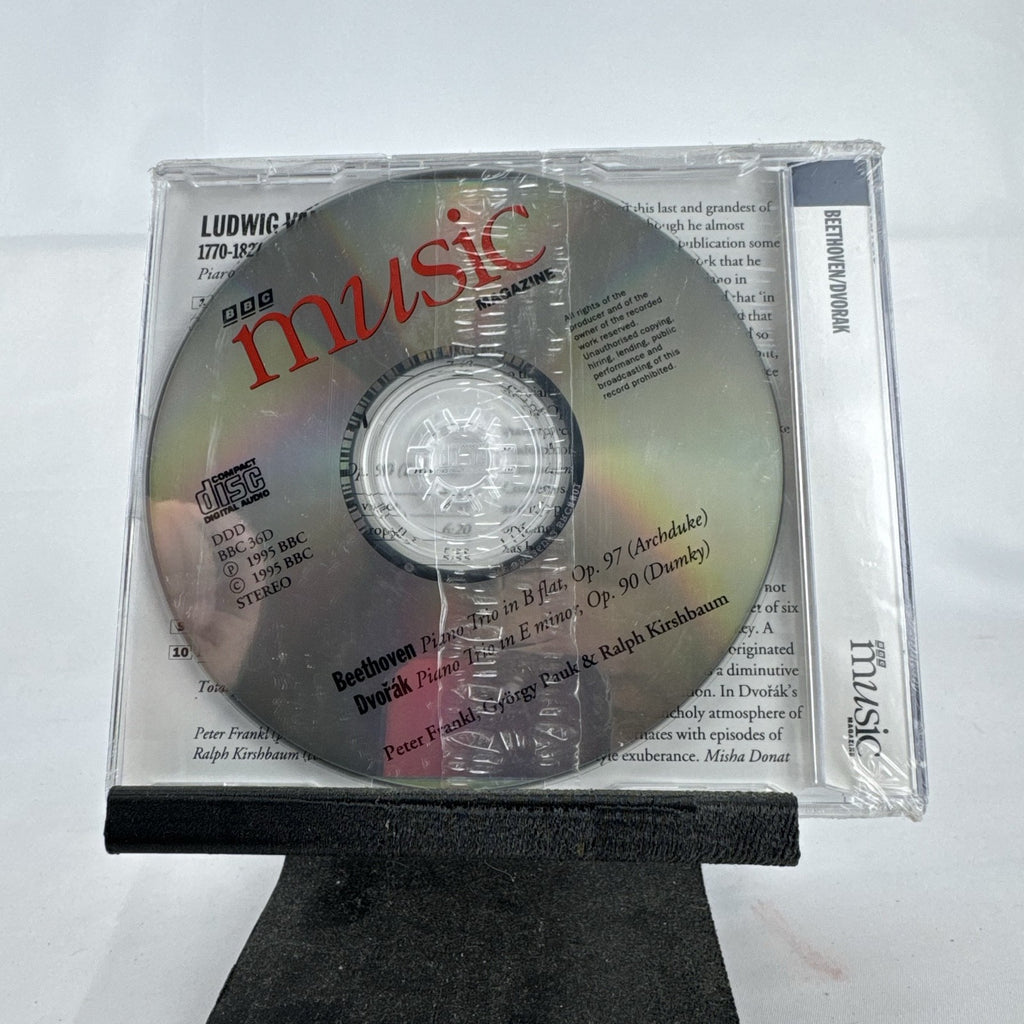 Sealed 1995 BBC Music Magazine CD of Beethoven and Dvorak Piano Trios by Pauk, Kirshbaum, and Frankl