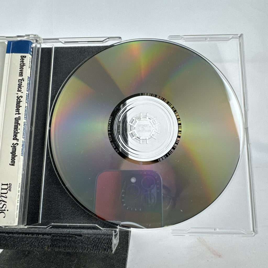 BBC Music Magazine CD featuring Beethoven Symphony No. 3 Eroica and Schubert Symphony No. 8