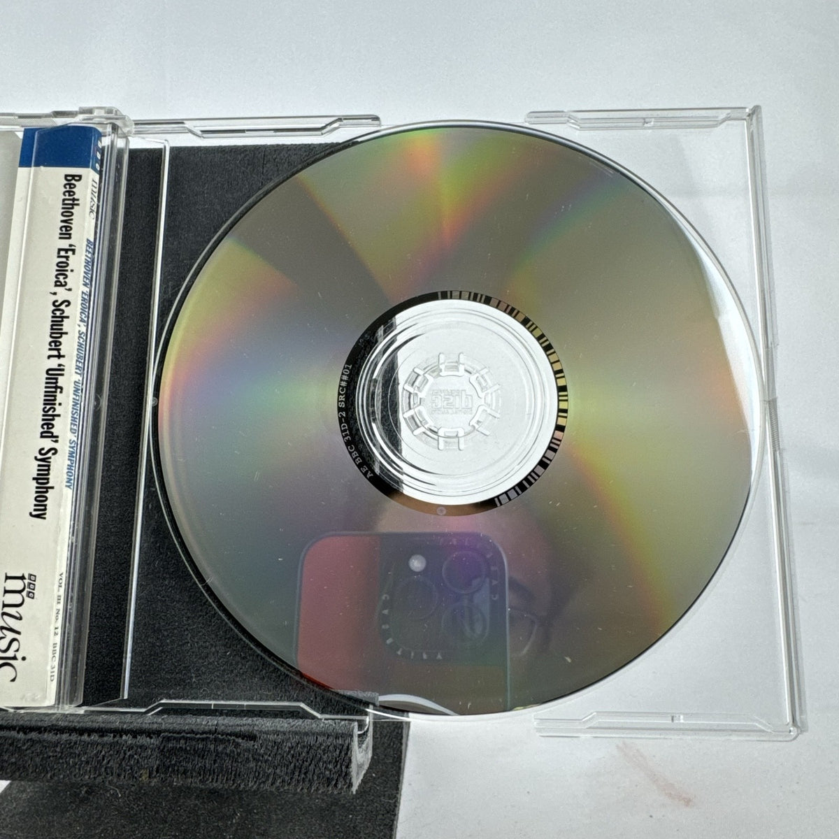 BBC Music Magazine CD featuring Beethoven Symphony No. 3 Eroica and Schubert Symphony No. 8