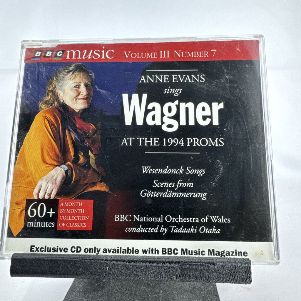 Anne Evans Sings Wagner at the 1994 Proms CD jewel case and cover booklet from BBC Music Magazine