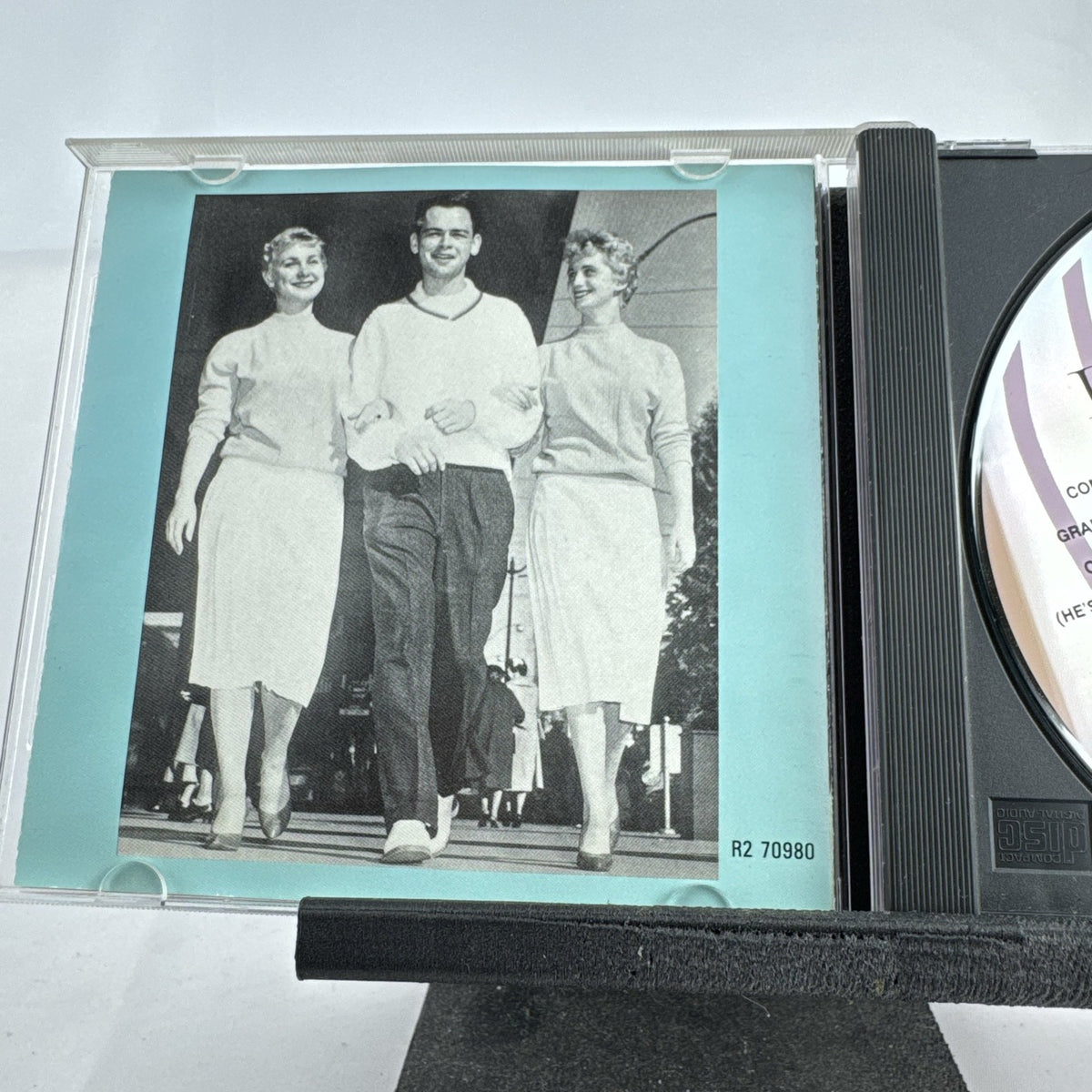 The Fleetwoods The Best of The Fleetwoods CD jewel case and booklet by Rhino Records