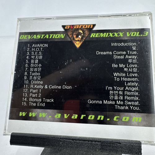 Avaron Discostadium 1999 Vol 3 Devastation Remixxx K-pop dance DJ mix CD in jewel case