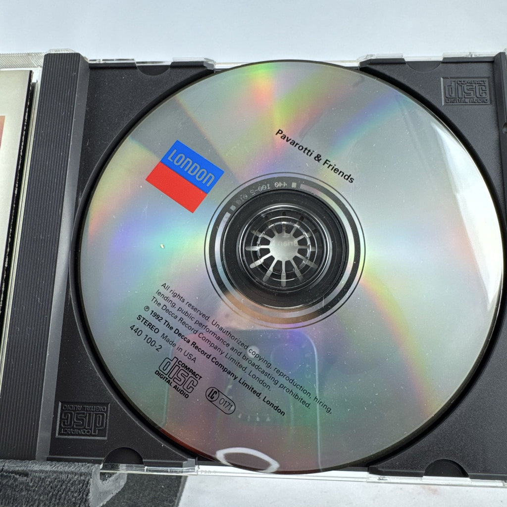 Pavarotti & Friends 1993 US release CD album on London Records in original jewel case