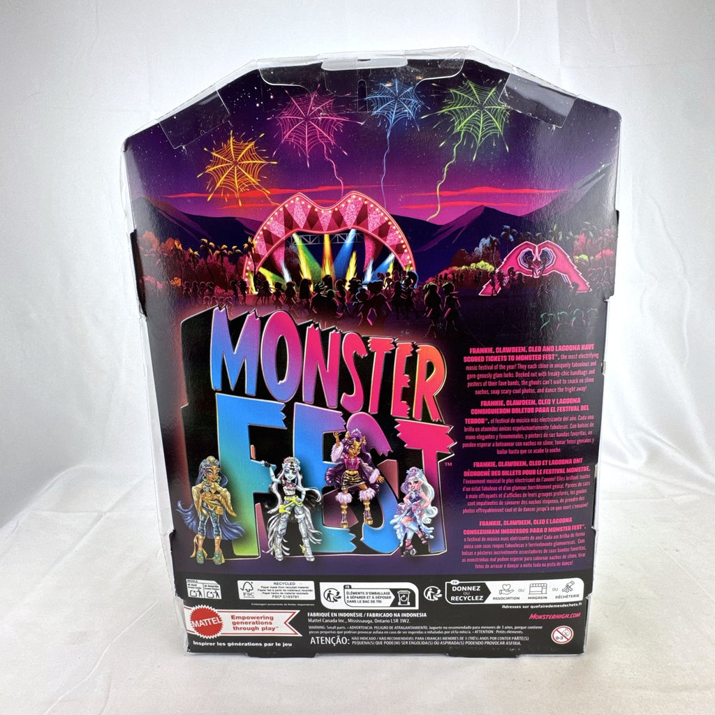 Mattel Monster High Monster Fest Lagoona Blue 11-inch fashion doll in original sealed box