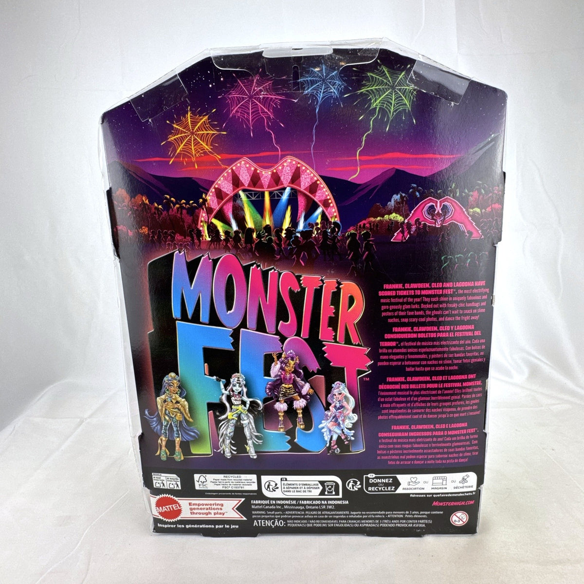 Mattel Monster High Monster Fest Lagoona Blue 11-inch fashion doll in original sealed box