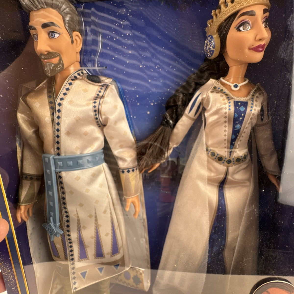 Mattel Disney Wish King Magnifico and Queen Amaya 12-inch fashion doll 2-pack in unopened box