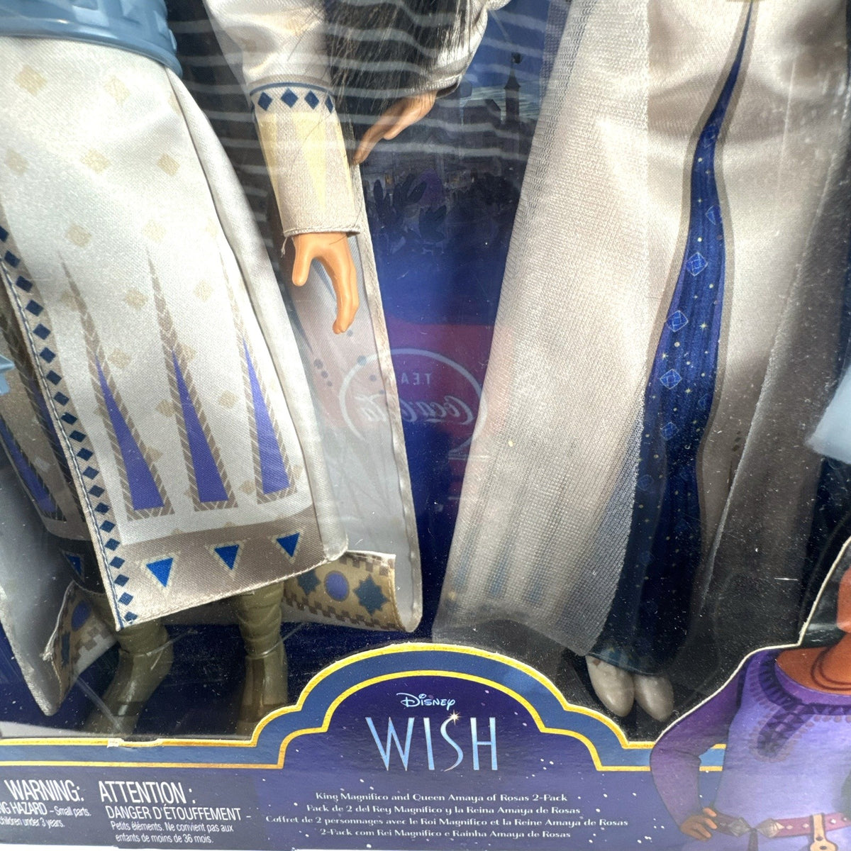 Mattel Disney Wish King Magnifico and Queen Amaya 12-inch fashion doll 2-pack in unopened box