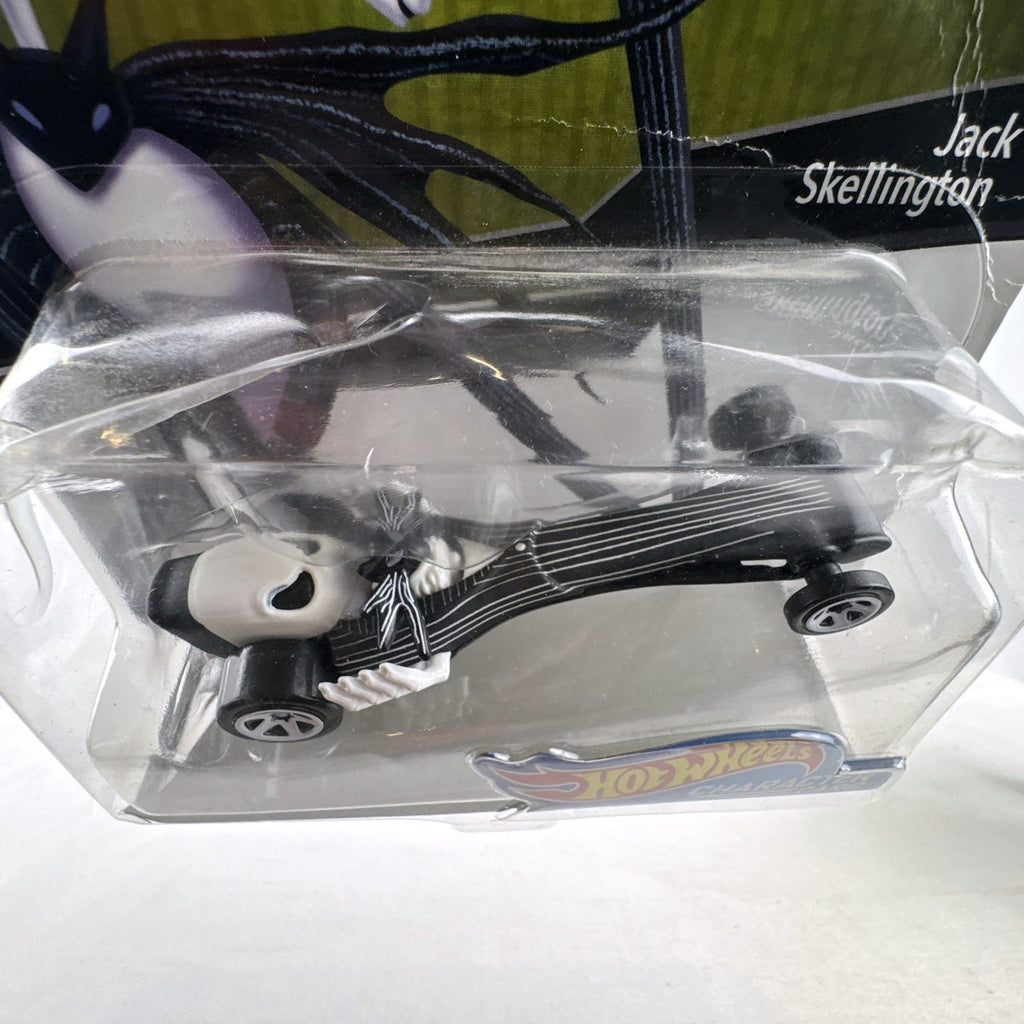 Hot Wheels Disney Character Cars Jack Skellington 1:64 scale diecast car in original packaging