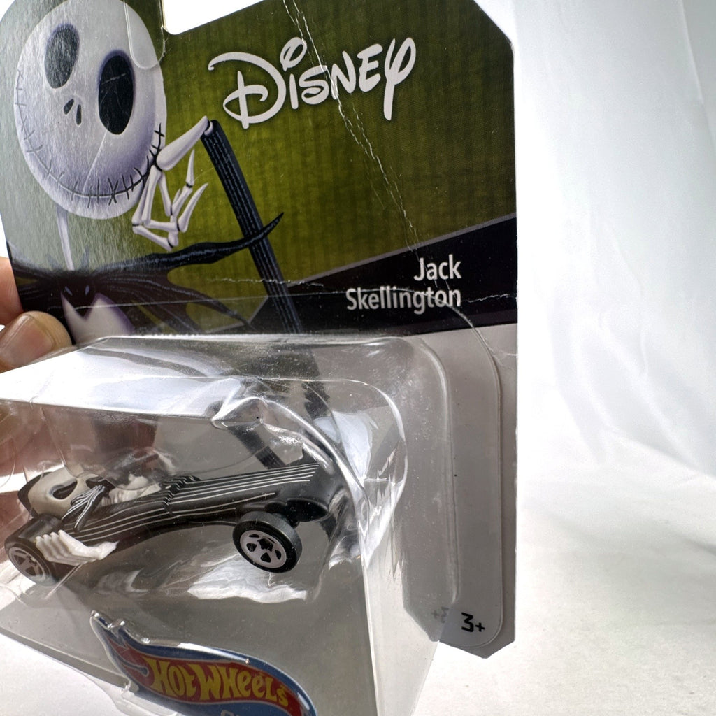 Hot Wheels Disney Character Cars Jack Skellington 1:64 scale diecast car in original packaging