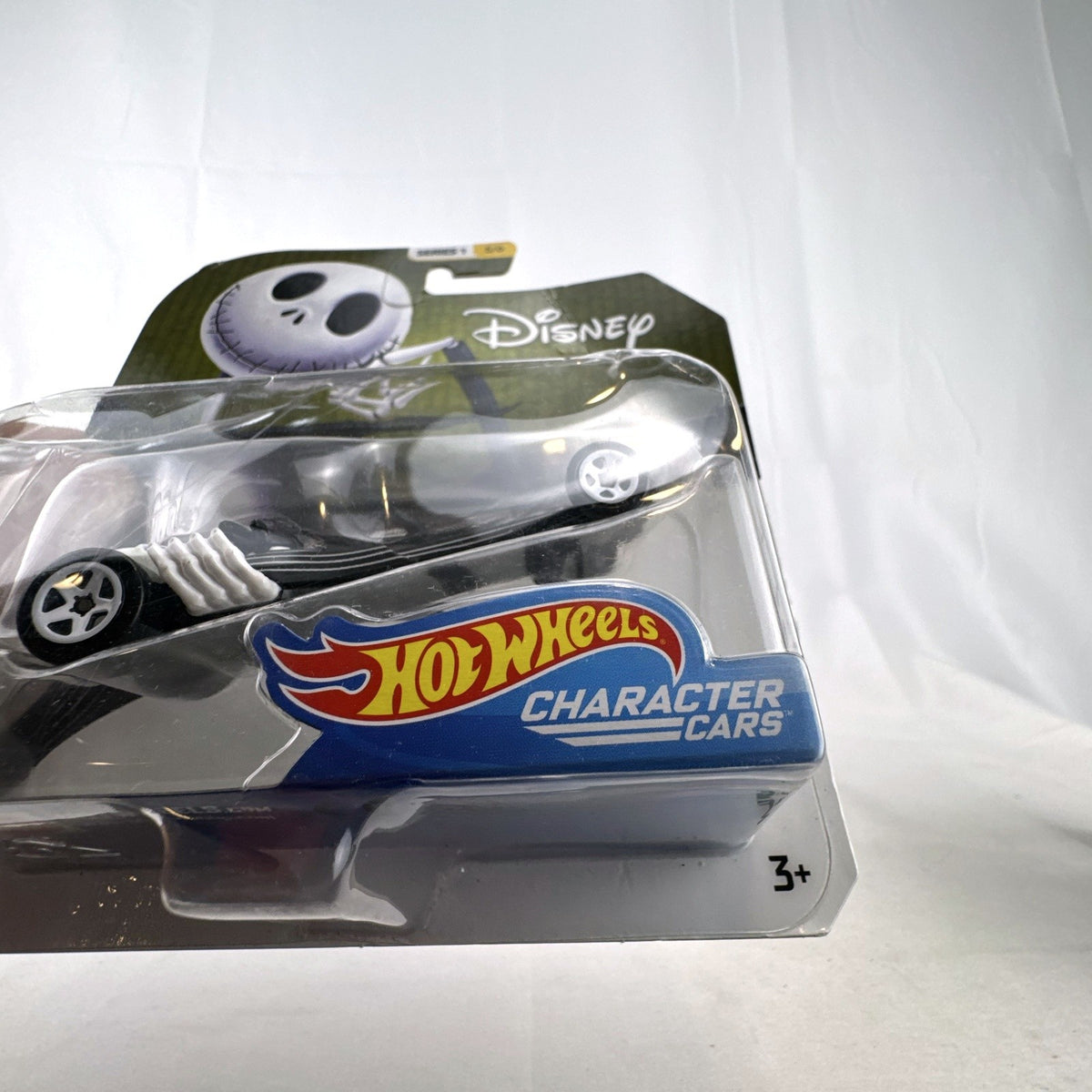 Hot Wheels Disney Character Cars Jack Skellington 1:64 scale diecast car in original packaging