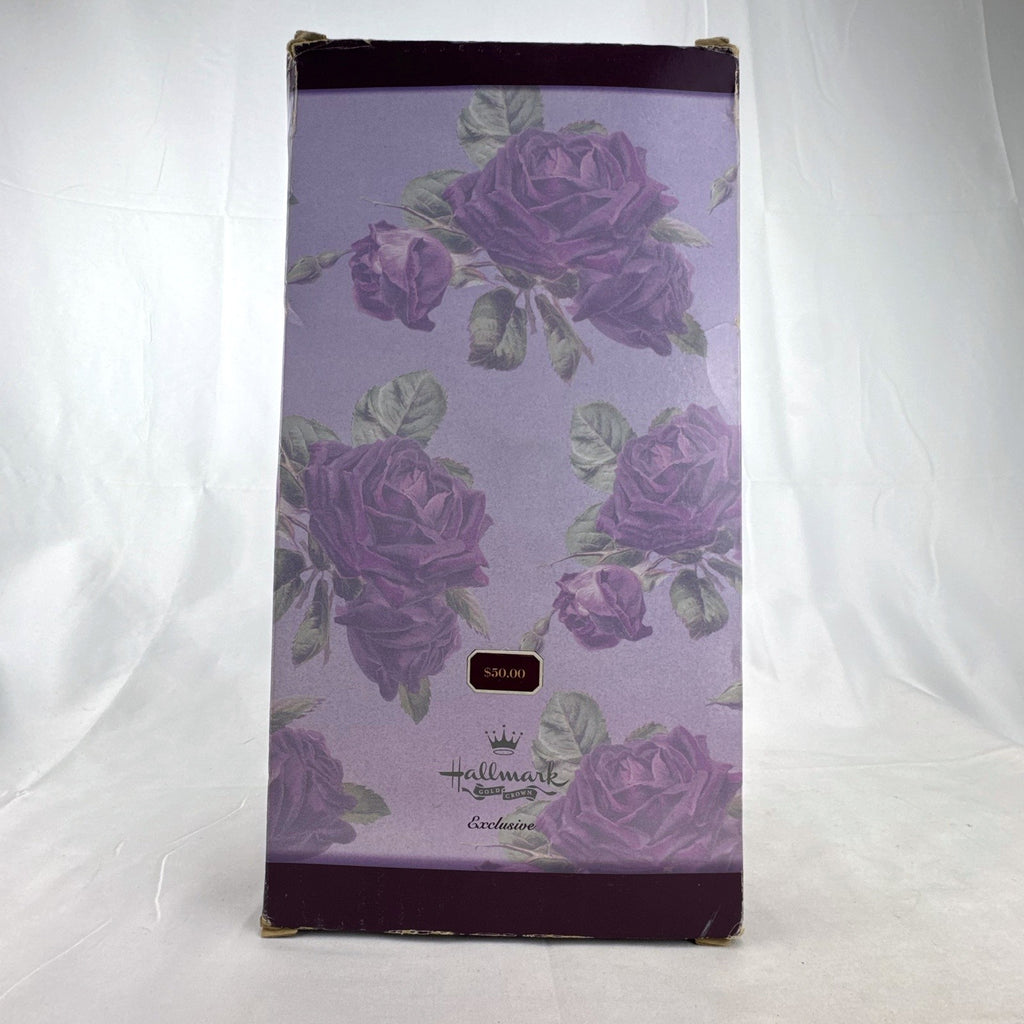 Mattel Holiday Traditions Barbie doll in original Hallmark Special Edition storybook box with plum velvet winter outfit