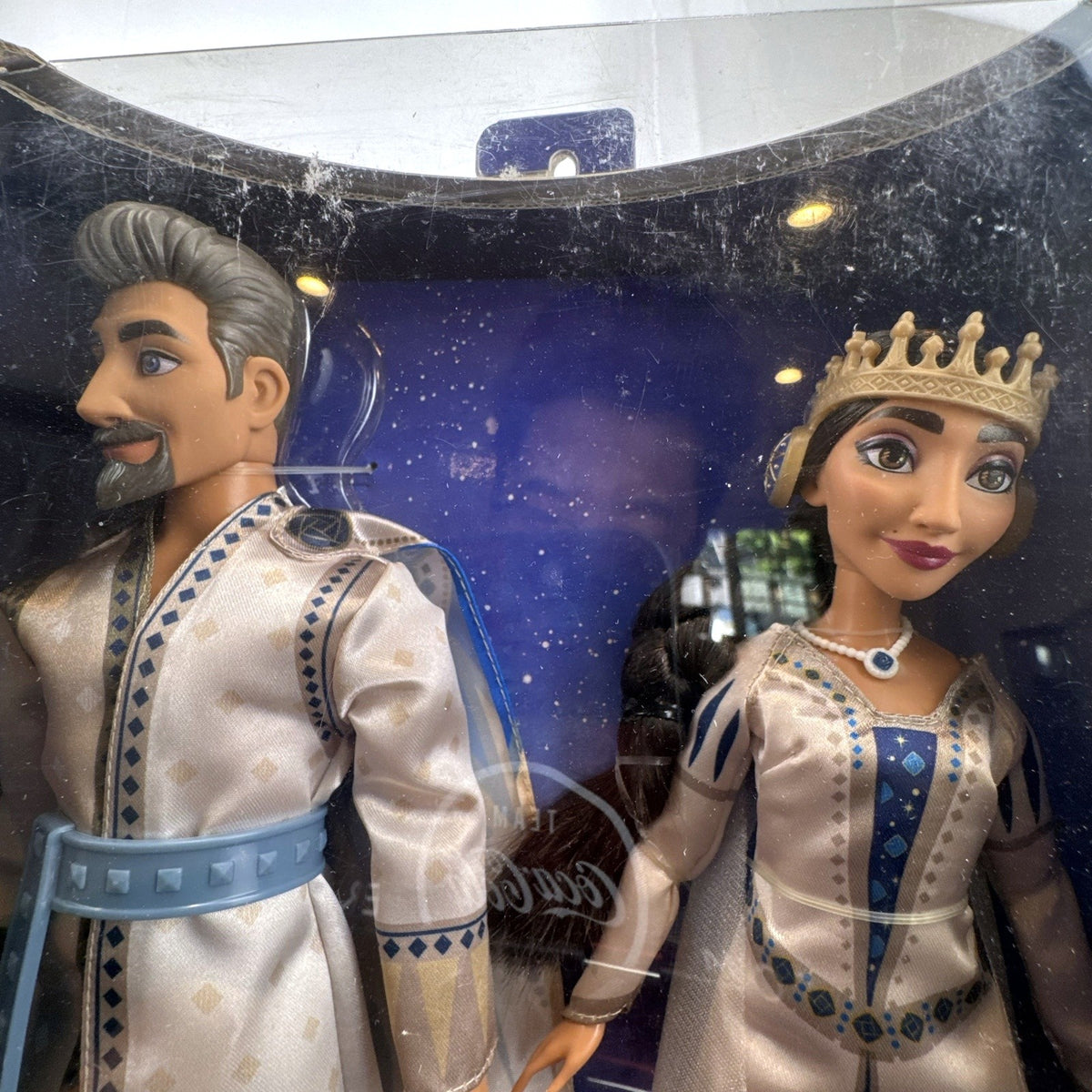Mattel Disney Wish King Magnifico and Queen Amaya 12-inch fashion doll 2-pack in original packaging