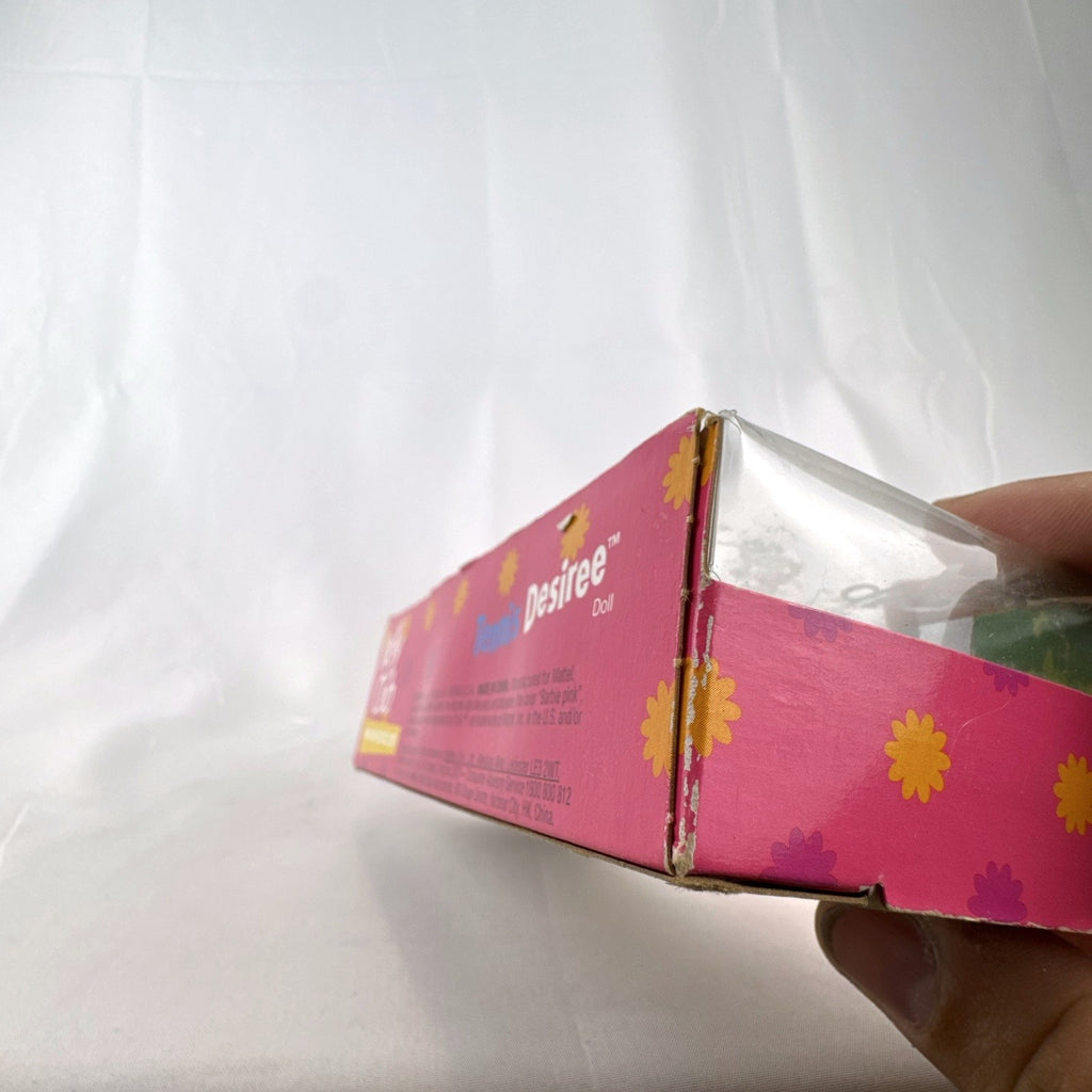 Mattel Barbie Kelly Club Tennis Desiree 4-inch doll in original 2000 factory-sealed box