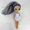 MGA L.O.L. Surprise! O.M.G. Queens Prism fashion doll with rainbow hair and silver sequin dress