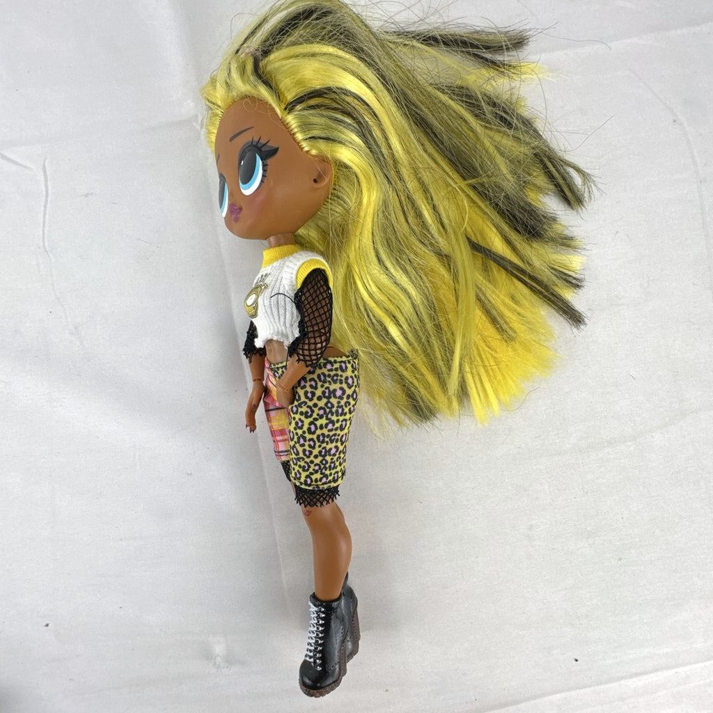MGA L.O.L. Surprise! O.M.G. Series 2 Alt Grrrl fashion doll wearing crop top, biker shorts, and platform boots