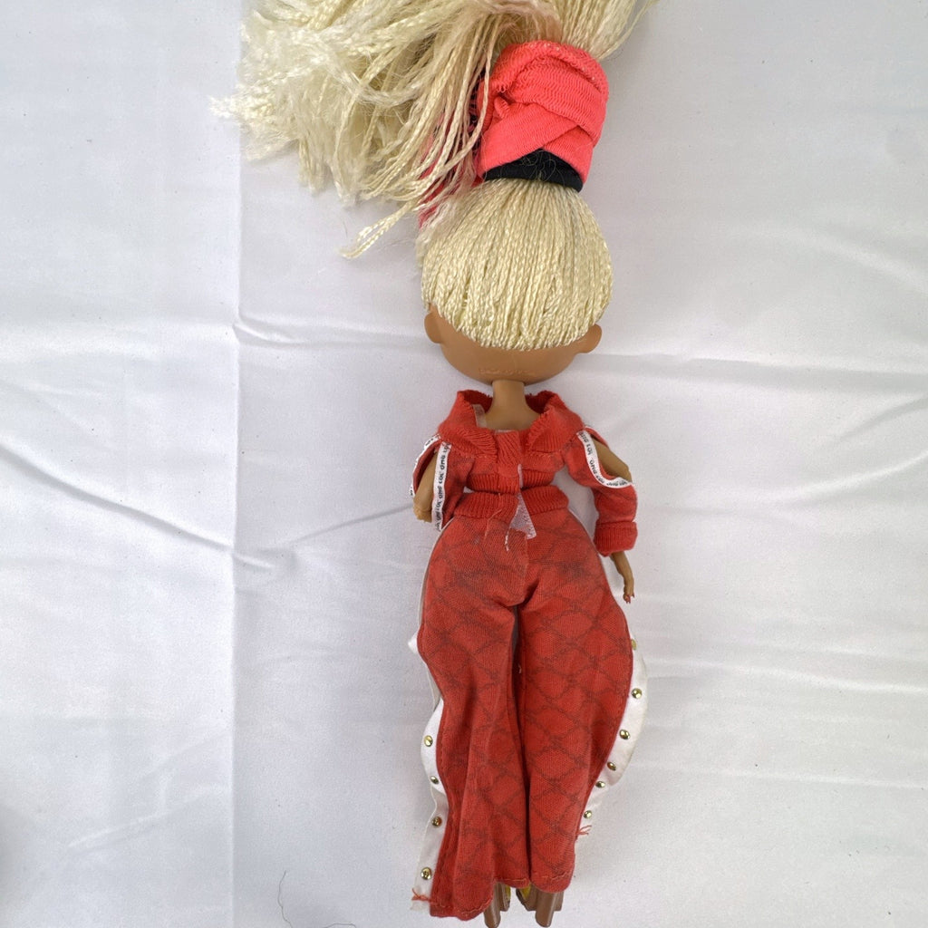 L.O.L. Surprise! O.M.G. Series 1 Swag fashion doll in red tracksuit with blonde micro braids