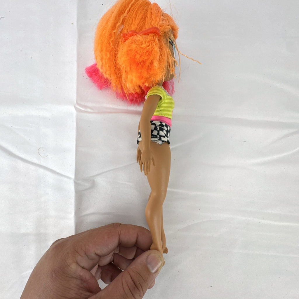 MGA L.O.L. Surprise! O.M.G. Neonlicious 10-inch swim fashion doll with two-tone neon crimped hair