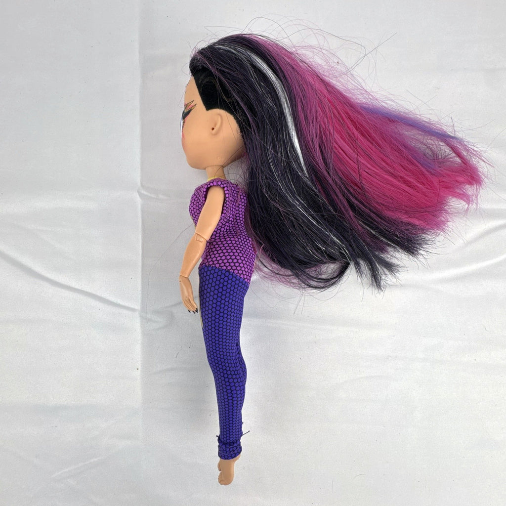 MGA Entertainment LOL Surprise OMG Ms. Direct 10-inch fashion doll wearing purple lightning bolt bodysuit