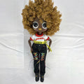 MGA L.O.L. Surprise! O.M.G. Royal Bee 10-inch fashion doll dressed in Rainbow High Amaya Raine outfit